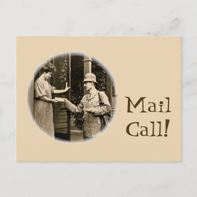 Cartão Postal Correio 1908 (Frente)