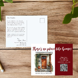 Cartão Postal Correio de Corretor de Imóveis Marketing de Imóvei