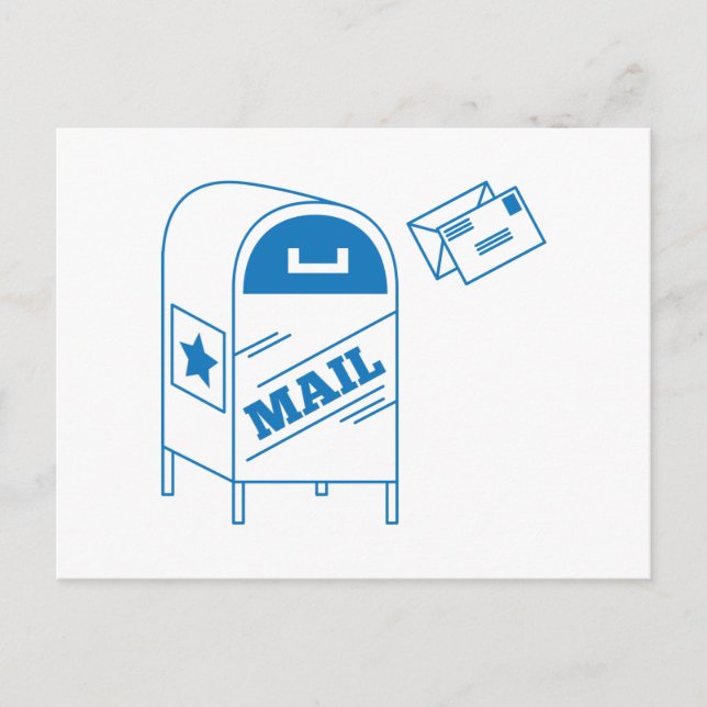Cartão Postal Correio postal (Frente)
