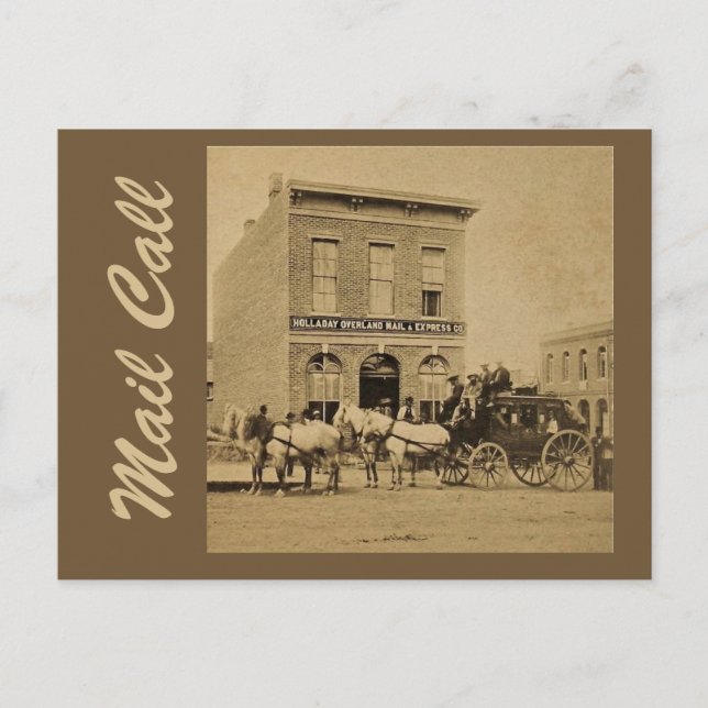 Cartão Postal Correio Superterrestre (Frente)