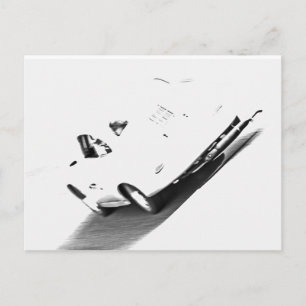 Cartão Postal Correndo Uma Sombra