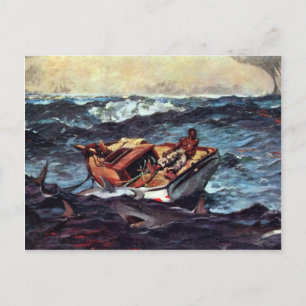 Cartão Postal Corrente Do Golfo Pelos Homer Winslow