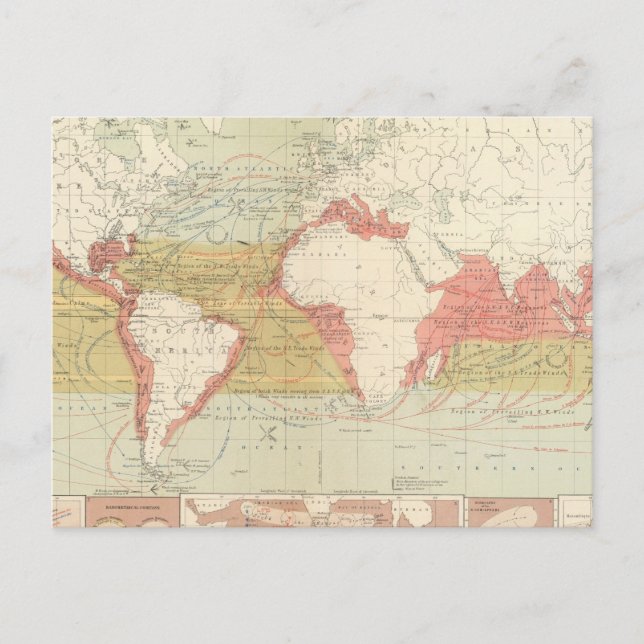 Cartão Postal Correntes de ar (Frente)