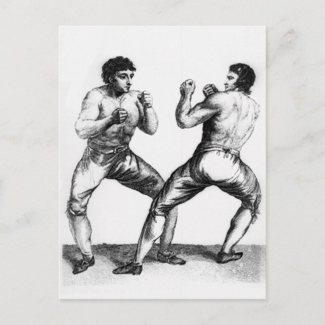 Cartão Postal Correspondência de Boxing (Frente)