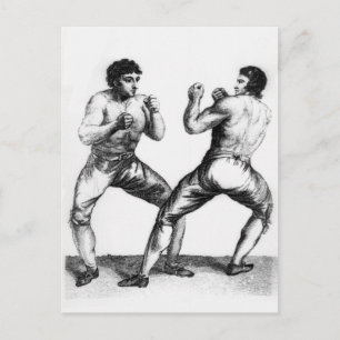 Cartão Postal Correspondência de Boxing
