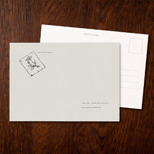 Cartão Postal Correspondência Pessoal Regencial Epistolar