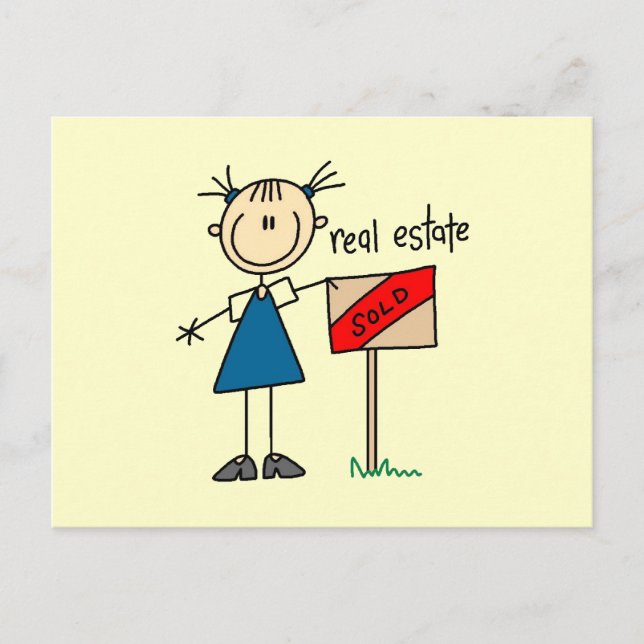 Cartão Postal Corretor de Imóveis (Frente)