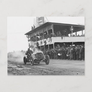 Cartão Postal Corrida Automática da Taça Vanderbilt, 1908
