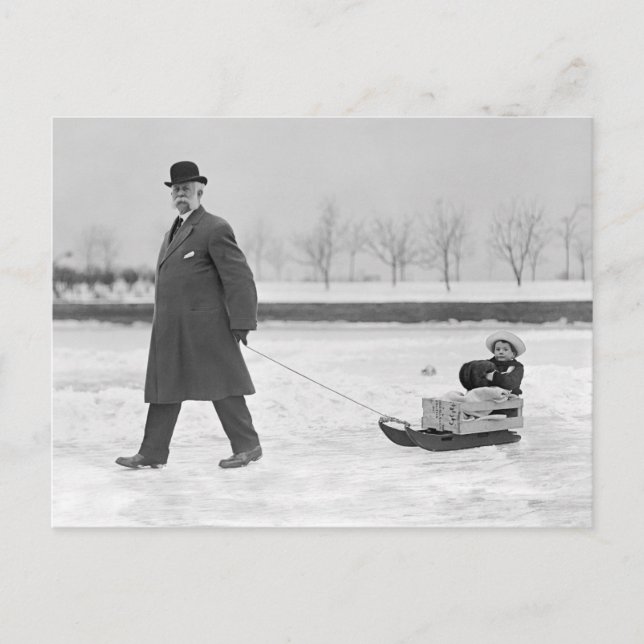 Cartão Postal Corrida de Leve, 1912 (Frente)