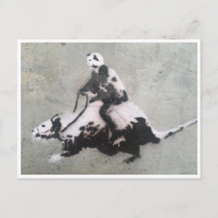 Cartão Postal corrida de ratos