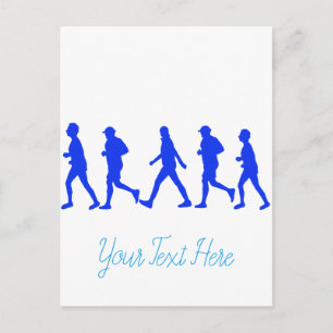 Cartão Postal Corrida Exercício Físico Treino