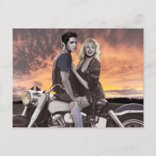 Cartão Postal Corrida Sunset