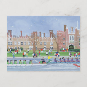 Cartão Postal Corridas de barcos dragões em Hampton Court 1993