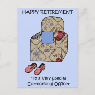 Cartão Postal Corrigenda Feliz do Oficial