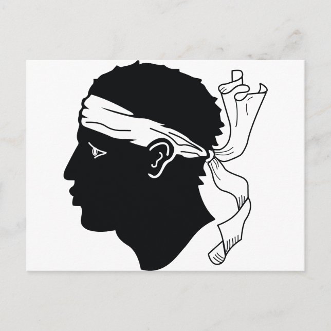 Cartão Postal Córsega (Frente)