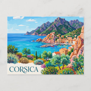 Cartão Postal Córsega França