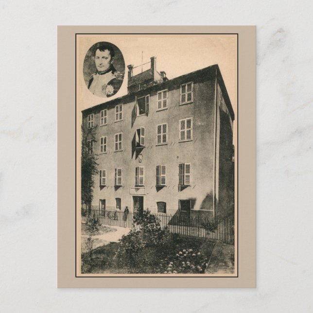 Cartão Postal Córsega, local de nascimento de Napoleão (Frente)