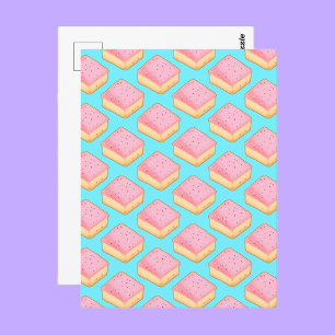 Cartão Postal Cortadillo mexicano Panorroideiro Rosa, Bolo Dulce