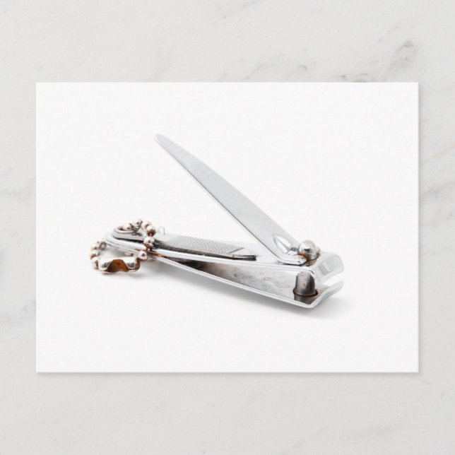 Cartão Postal Cortador de unhas (Frente)