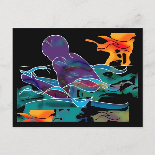 Cartão Postal Corte de Breastbeat (Frente)