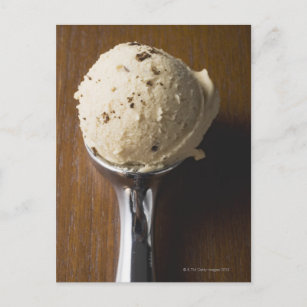 Cartão Postal Corte de sorvete em furo de sorvete (sobrecarga)
