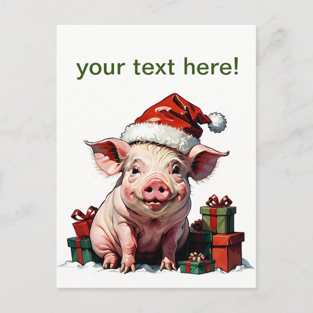 Cartão Postal corte feliz (Frente)