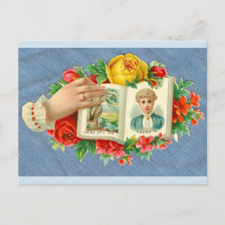 Cartão Postal Corte vitoriano: Que seja feliz