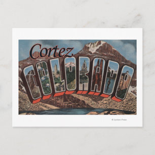 Cartão Postal Cortez, Colorado - Grandes Cenas de Letra