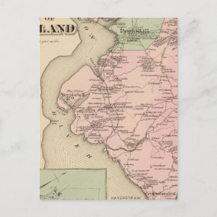 Cartão Postal Cortland, Croton Landing, Nova Iorque