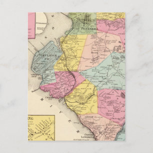 Cartão Postal Cortlandt, Cidade