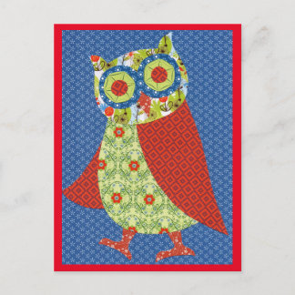 Cartão postal coruja