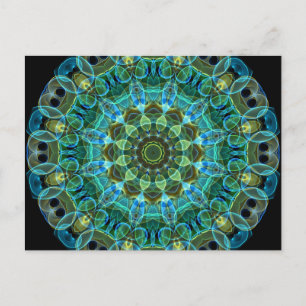 Cartão Postal Coruja Coleidoscópio