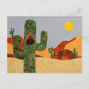 Cartão Postal Coruja do Deserto