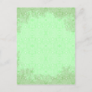 Cartão Postal Coruja e Firefly Lace