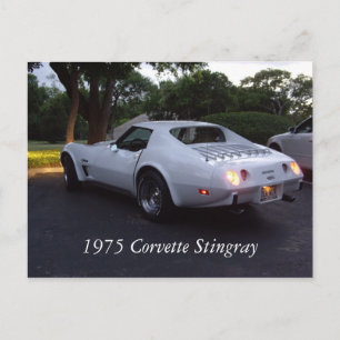 Cartão postal Corvette 1975