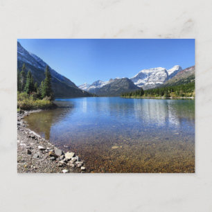 Cartão Postal Cosley Lake Outlet - Glacier National Park