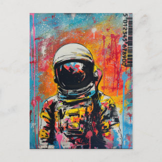 Cartão Postal Cosmic Explorer nº 2 - Cartão-postal do Astronauta