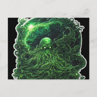 Cartão Postal Cosmic Oddities: Cthulhu