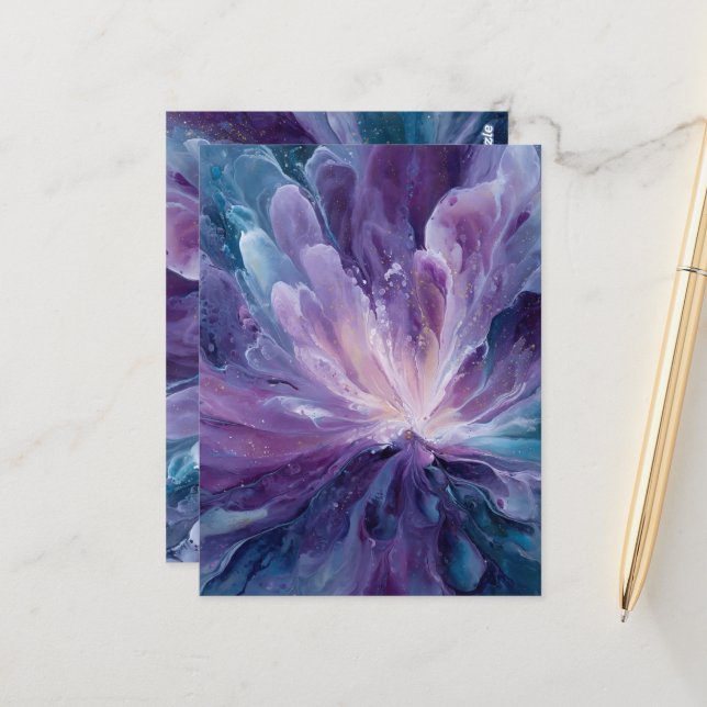 Cartão Postal CosmicFlower (Frente/Verso In Situ)