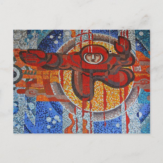 Cartão Postal Cosmonauta (Frente)