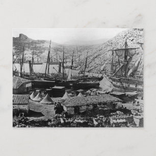 Cartão Postal Cossack Bay, Crimeia, c.1855