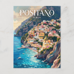 Cartão Postal Costa Amalfitana Itália