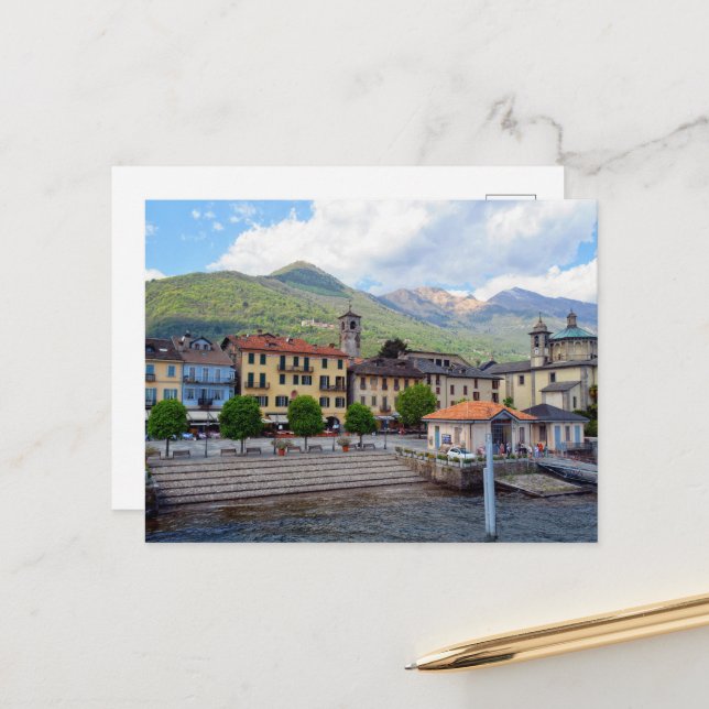 Cartão Postal Costa Amalfitana Itália (Frente/Verso In Situ)