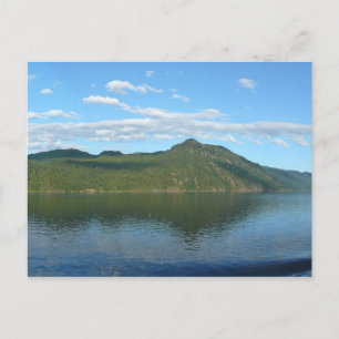 Cartão Postal Costa da Colúmbia Britânica no Canadá Cênico