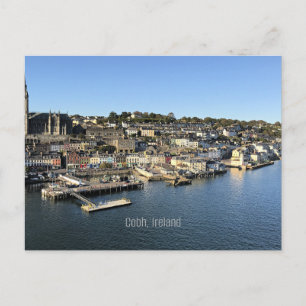 Cartão Postal Costa da Irlanda, fotografia,