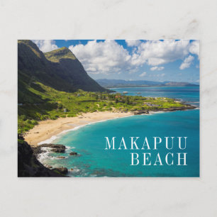 Cartão Postal Costa da Praia de Makapuu