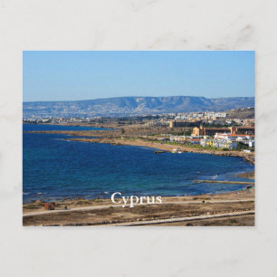 Cartão Postal Costa de Chipre