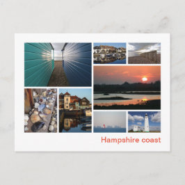 Cartão Postal Costa de Hampshire