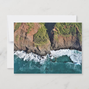 Cartão Postal Costa de Na Pali