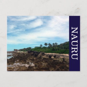 Cartão Postal costa de nauru
